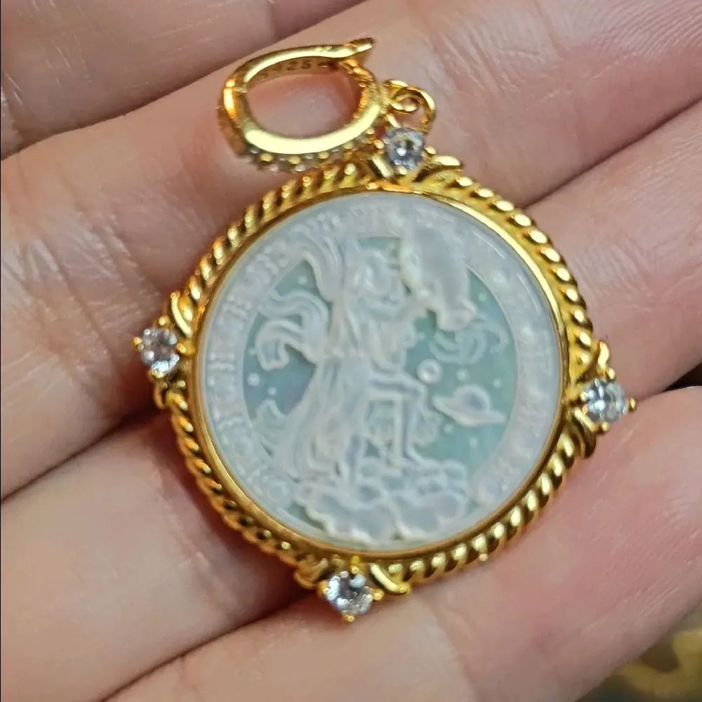 Aquarius Water Bearer Golden