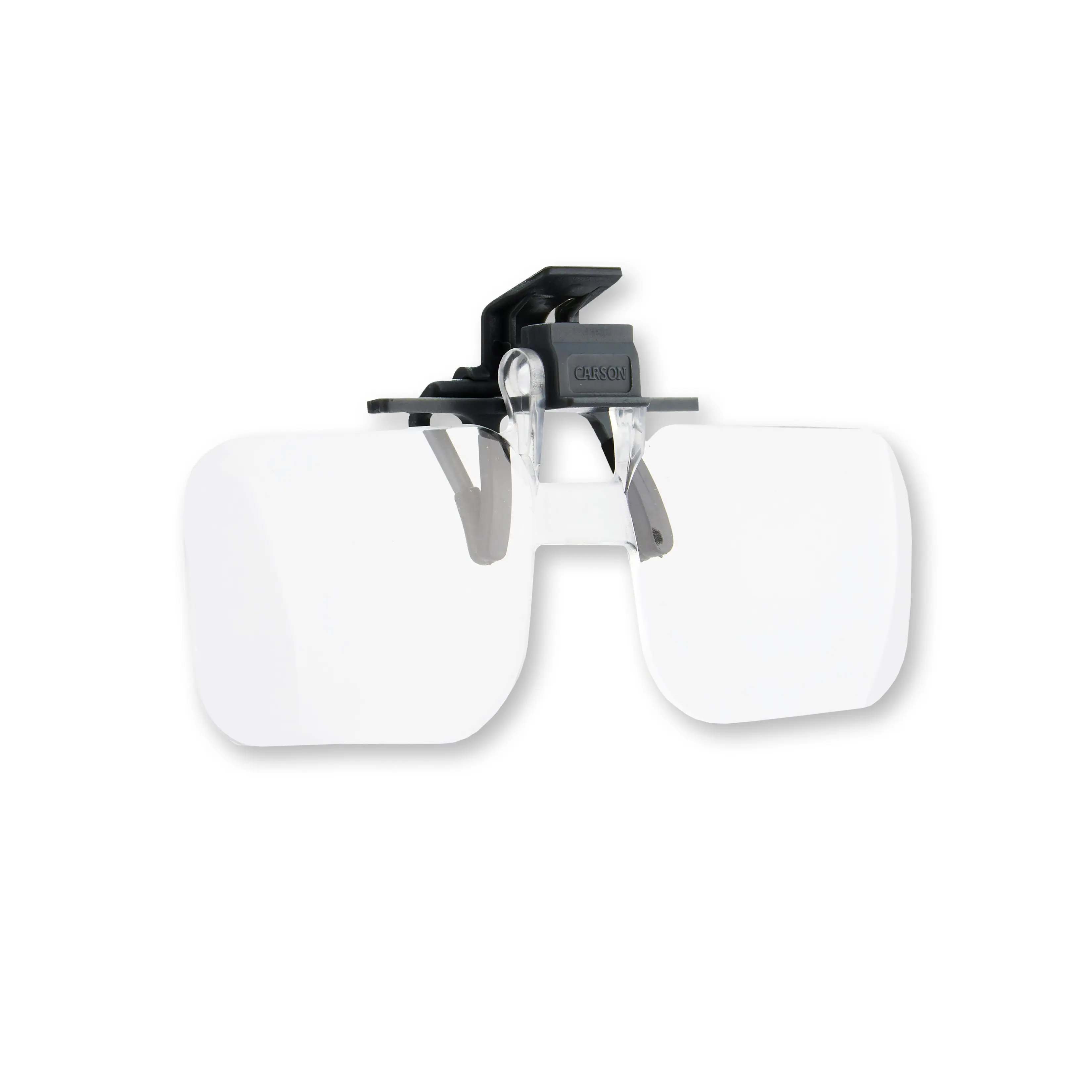 Carson Clip and Flip 1.5x Clip On Magnifying Glass Lenses, Handsfree Wearable Magnifier (OD-10)