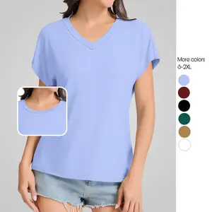AUSELILY Womens Summer Tops T shirt Butter Tee Collection Lightweight Cap Sleeve Minimalist Everyday Wear 2026