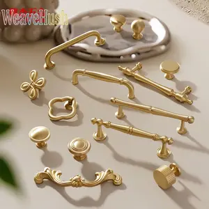 American Style Solid Copper Handle, Premium Brass Pulls for Cabinet Door, Wardrobe and Closet. Full solid copper construction, anti-rust and durable. Retro classic design, smooth texture, perfect for home cabinetry, wardrobe, storage furniture decoration