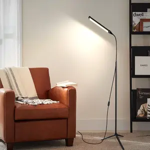 LED Floor Lamp, 360° Rotatable LED Floor Light, USB Powered Dimming Floor Lamp, Suitable for Eyelash Extension, Beauty Salon, Makeup, Adjustable Lighting, Modern Mood Lighting, Modern Standing Light