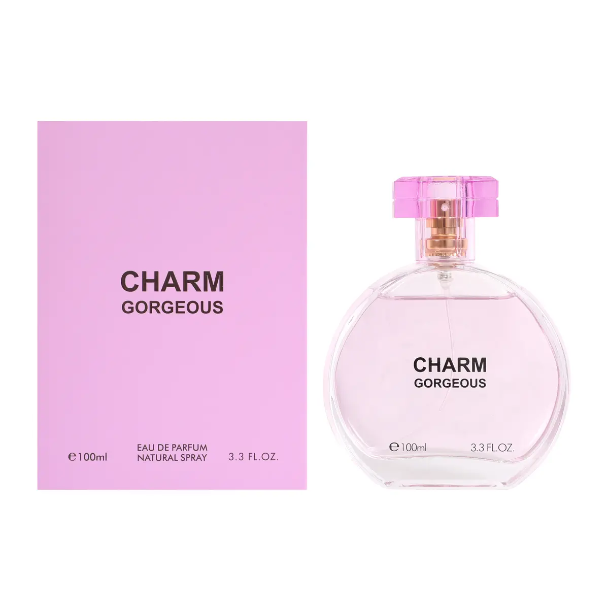 Charm Gorgeous Eau De Parfum Natural Spray for Women 100Ml/3.3fl.oz. Charm Gorgeous Eau De Parfum Natural Spray for Women 100Ml/3.3fl.oz.