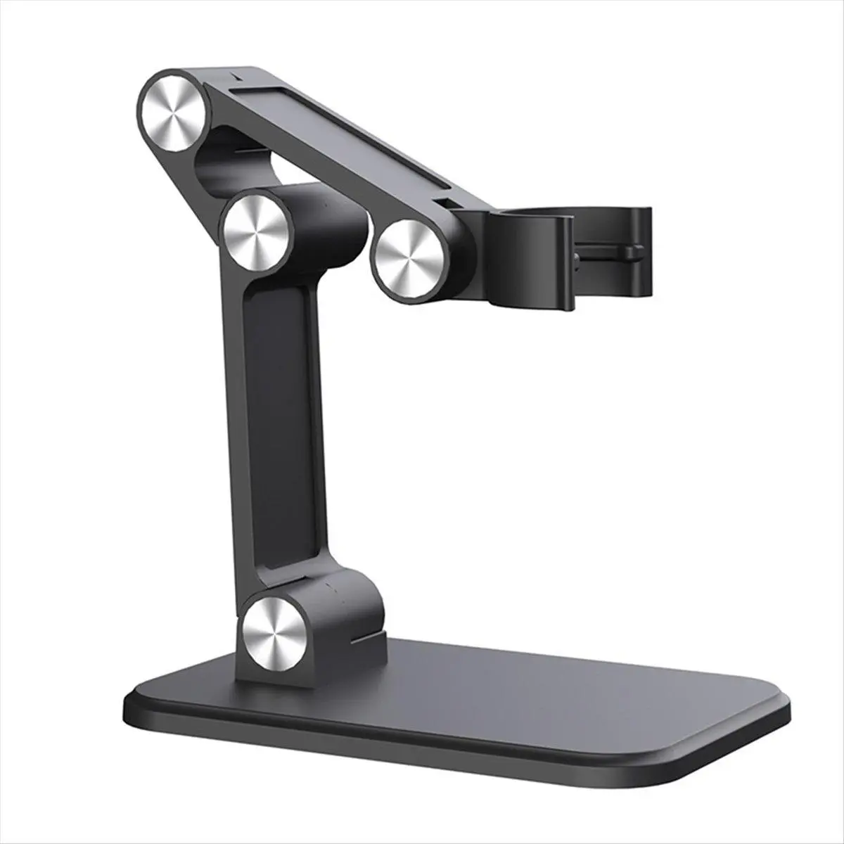 Foldable Compact Plastic Microscope Stand - Adjustable Angle, Home Use for Adults, WiFi & USB Compatible, Supports 500x & Under HD Display Digital Microscopes/Magnifying Glasses