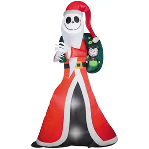 Disney Jack Skellington "Sandy Claws" Inflatable Decoration