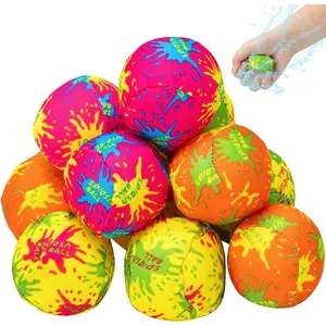 12 Pcs Mini Float Splash Balls, Water-Absorbent Bomb Balls for Pool & Summer Beach Party Activities