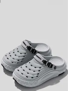 Summer New Casual Sporty Eva Sandals for Women, Thick Sole Height Boost, Comfortable Beach Shoes, Outdoor Two-Wear Cool Slippers, Summer Slide Slippers