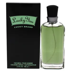 Liz Claiborne Lucky You For Men 3.4 oz EDC Spray - Fresh Citrus & Floral Cologne Blend Aroma Scented Perfume Liz Claiborne Lucky You For Men 3.4 oz EDC Spray - Fresh Citrus & Floral Cologne Blend Aroma Scented Perfume