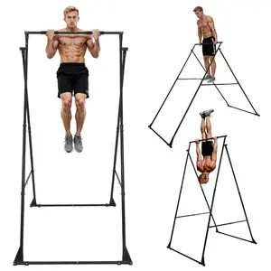 VEVOR Yoga Stand Frame, Max 440.9 lbs Load Swing Stand, Triangular Structure Yoga Aerial Rig, Aerial Silk Stands with EVA Foam, 4-Level Horizontal 6-Level Vertical Adjustment, Multi-Functional