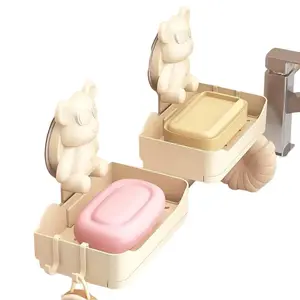 Plastic soap box for daily use at home