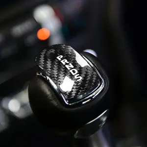 Ford S550 Mustang Carbon Fiber Gear Knob Head Trim