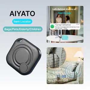 GPS Tracker for Cars – Mini Tracking Device with Weatherproof Case, No Monthly Fees. Premium Hidden GPS Tracker, Anti-Lost Functionality. Works with apple Find My (iOS Only)