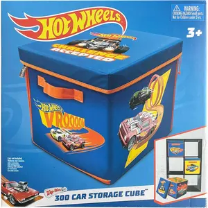 ZipBin 300 Car Storage Cube & Playmat - Holds 300 Cars, Durable Toy Organizer for Kids Age 3+, Playmat and Storage Solution