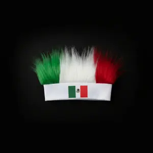 Mexico Soccer Fan Wig Headband