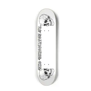 Sk8 Syndicates Co. "Twin Skulls" 7.8" Deck