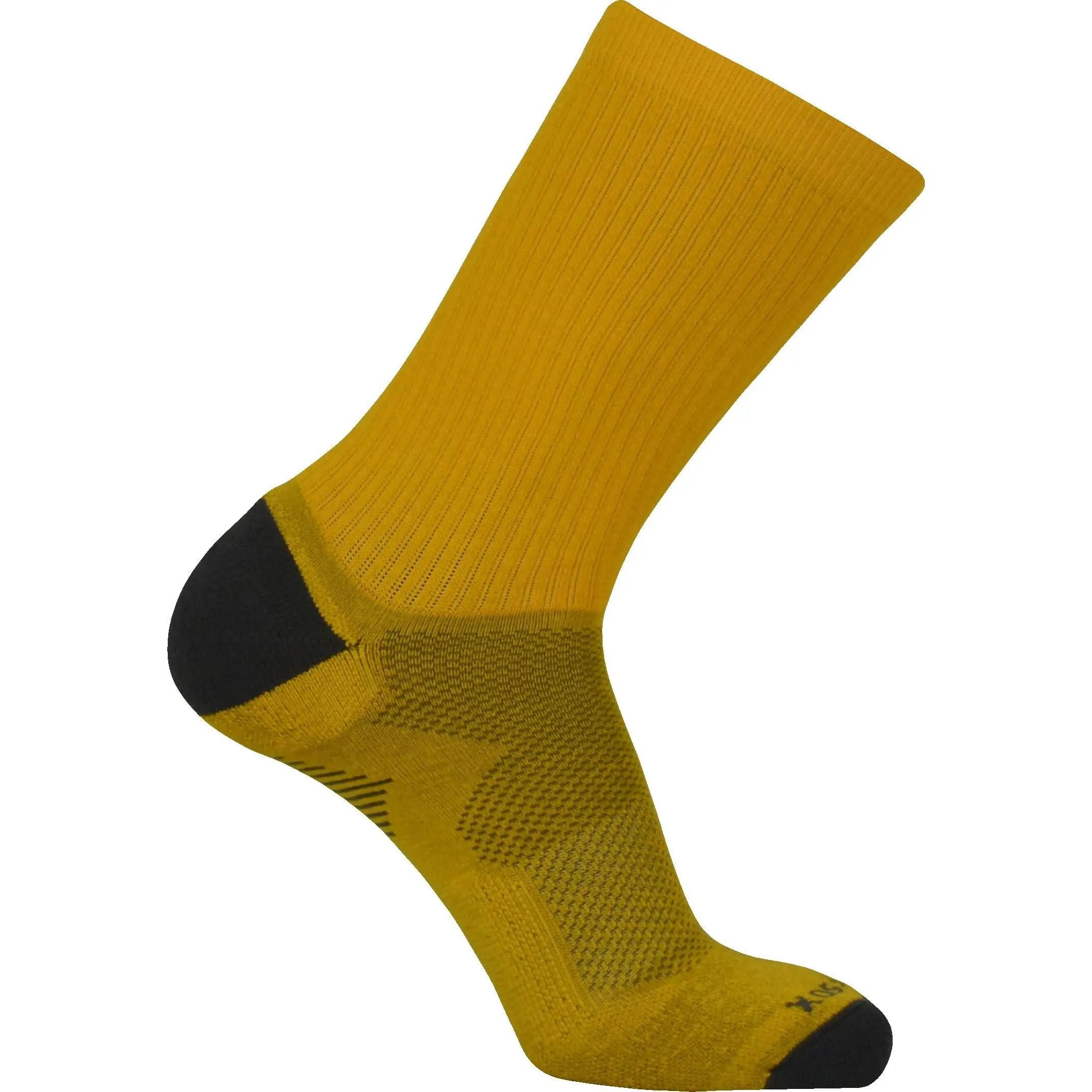 PEAR SOX All Terrain Basketball, Football, Lacrosse Sports Crew Socks (Athletic Gold)