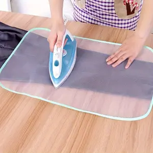 High Temperature Resistant Mesh Ironing Board Cover, Heat Insulation Garment Cloth, Household Ironing Pad, Color Random