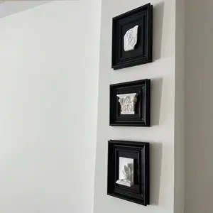 Vintage Classical Greek Roman Style 3D Relief Wall Art, Framed Sculpture Decor, Living Room Bedroom Wall Decor, Desktop Ornament