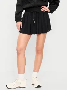 Old Navy Women's High-Waisted Mesh Skort