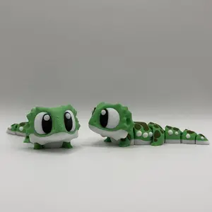 3D Printed Articulated Gecko