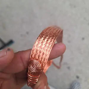 Latigo de Cobre para aterrizar - Grounding Copper Belt