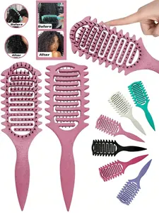 New Curl Defining Comb, Unisex Ventilated Design, Easy Styling and Shaping, Reduces Pulling Sensation, Perfect for All Hair Types, Curly Hair