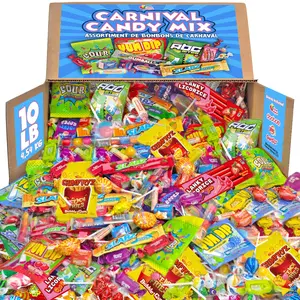 A Great Surprise Bulk Candy Individually Wrapped - 10 Pounds - Approx. 600 Pieces - Big Bulk Candies for Party Favors, Birthdays, Parades & Offices