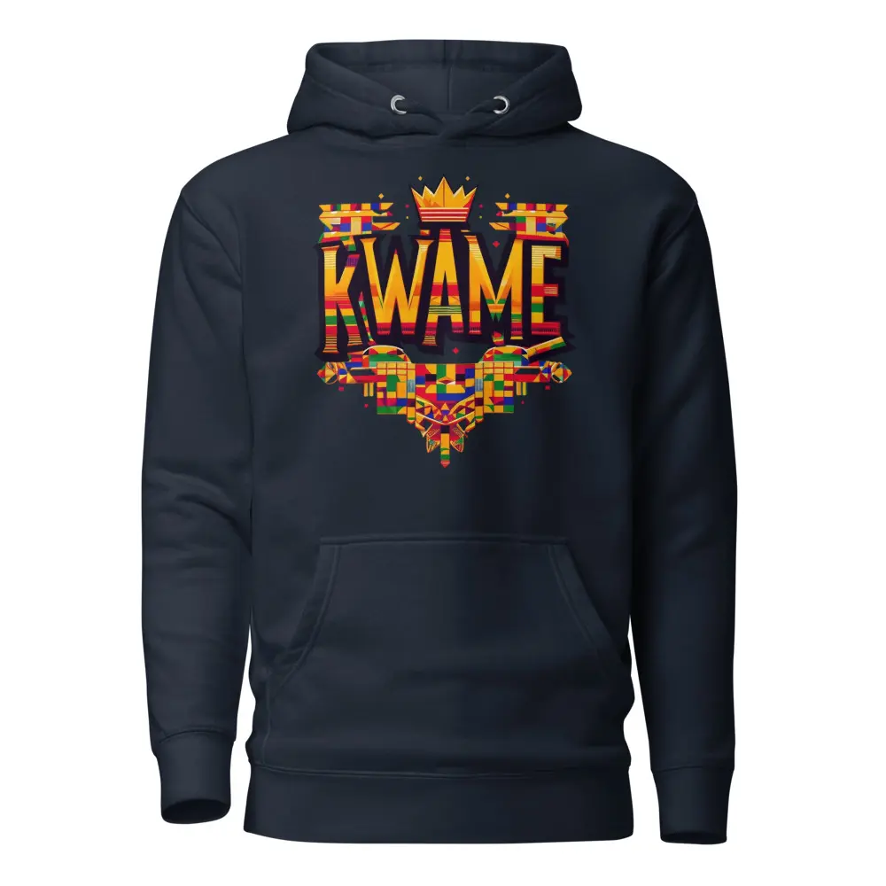 Saturday Kwame Ghana Akan Day Born Kente Hoodie
