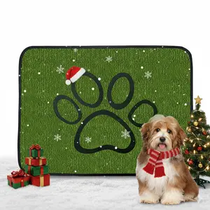 Qeils 36"x41" Washable Puppy Pee Pads | Super Absorbent, Waterproof & Reusable Non-Slip Training Mat for Floor/Crate Pet Supplies Poodle Dogs 2 Pack Tray