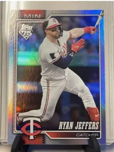 2026 Topps Series 1 Ryan Jeffers Rainbow Foil #315 Twins