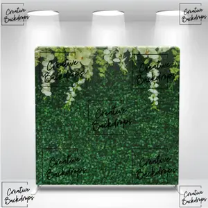 Flower Green Leaf Theme Background Backdrops Banners Nature