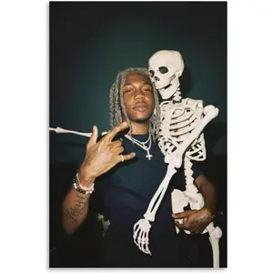 Destroy Lonely Rapper Art Poster Poster Cool Artworks Painting Wall Art Prints Hanging Picture Home Decor Posters