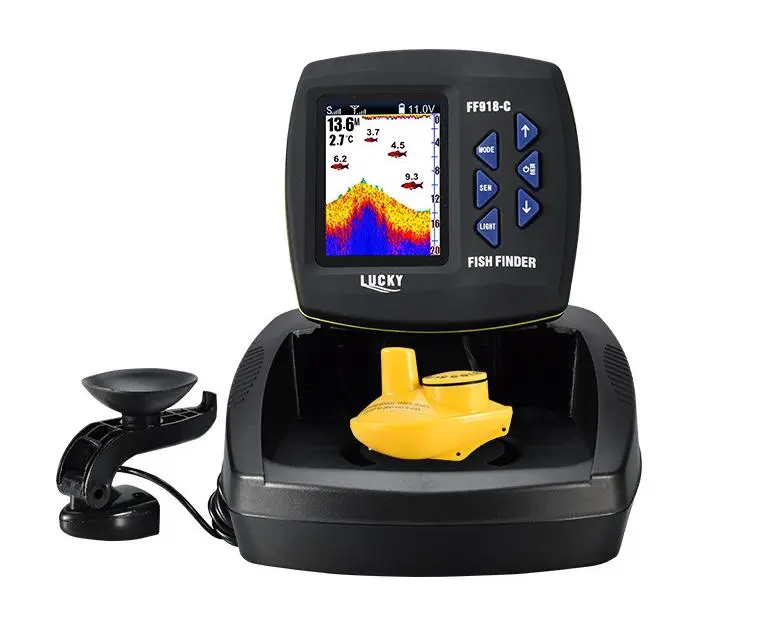 Wireless Sonar Fish Finder for Murky Water