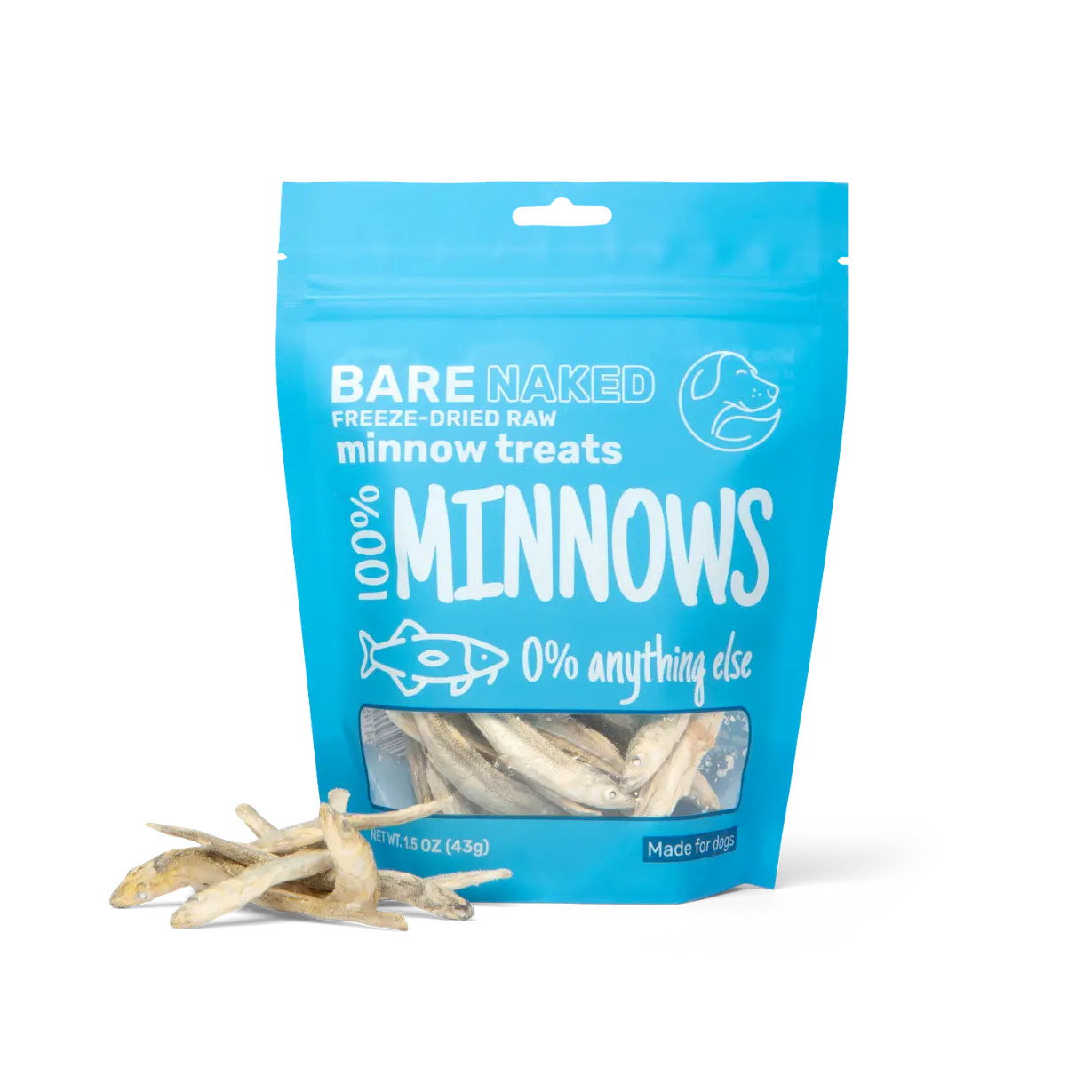 Freeze-Dried Minnow Treats