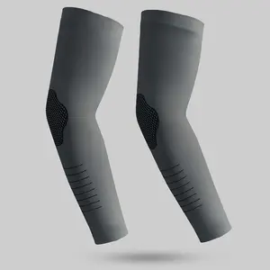 Solid Color High Elastic Arm Sleeves for Outdoor Sports and Daily Use Unisex UV Protection