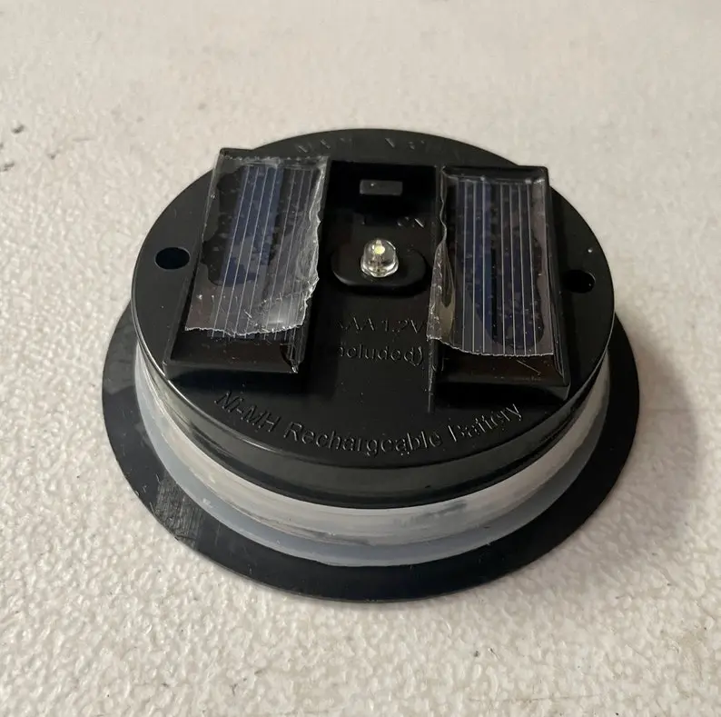 ApricotMint Solar LED Orb Replacement Module: 6", 8", 10" Base