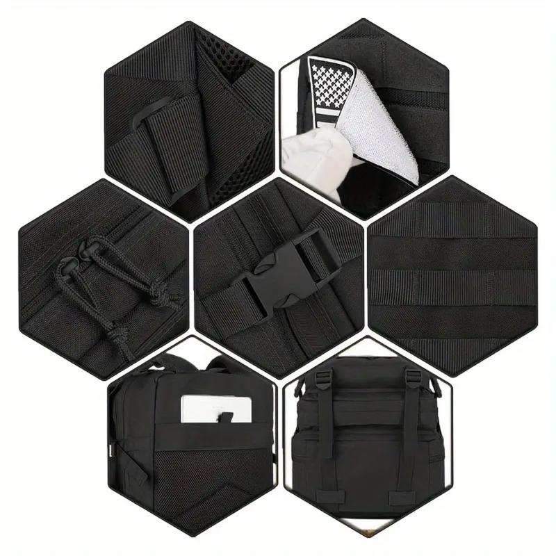 Heavy-Duty Tactical Backpack – Military-Grade, 40L Capacity, Molle System
