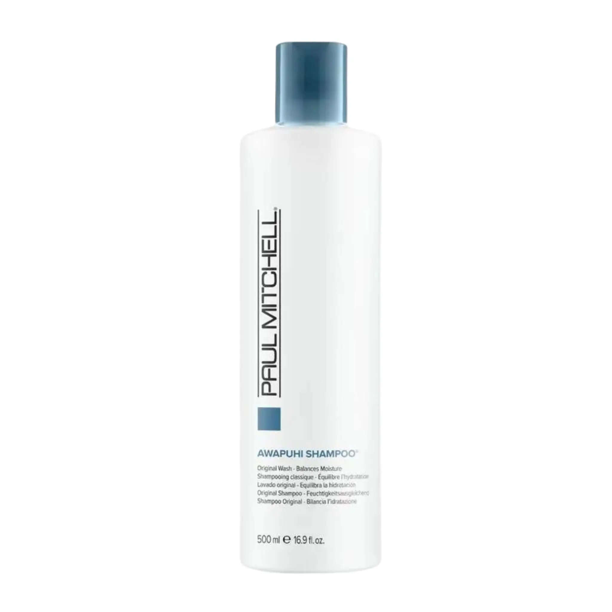 Paul Mitchell Awapuhi Floral Scented Vegan Shampoo - Cucumber-Infused Cleansing Liquid, Hydrating Formula, Balances Moisture, Adds Shine, For Fine Static-Prone Hair, Doubles As Body Wash