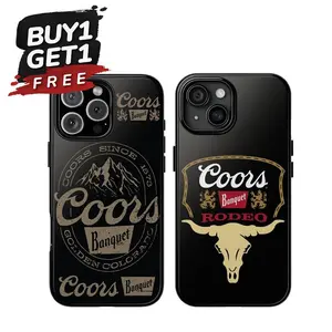Coors Banquet Heritage Vintage Tough Phone Case, Gift For Boyfriend, Girlfriend, Matching Phone Case