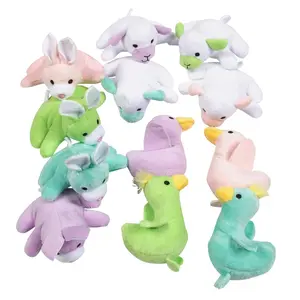 4" Bulk 96 Pc. Mini Easter Stuffed Animal Characters Assortment