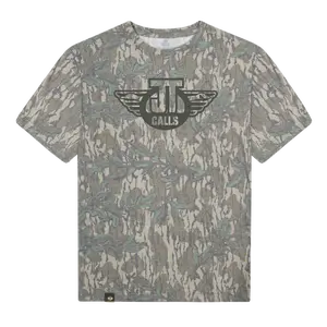 Mossy Oak Greenleaf Washed Out Tee