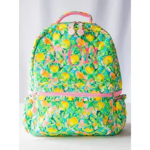 Ridley Backpack - Bright Lemon Floral