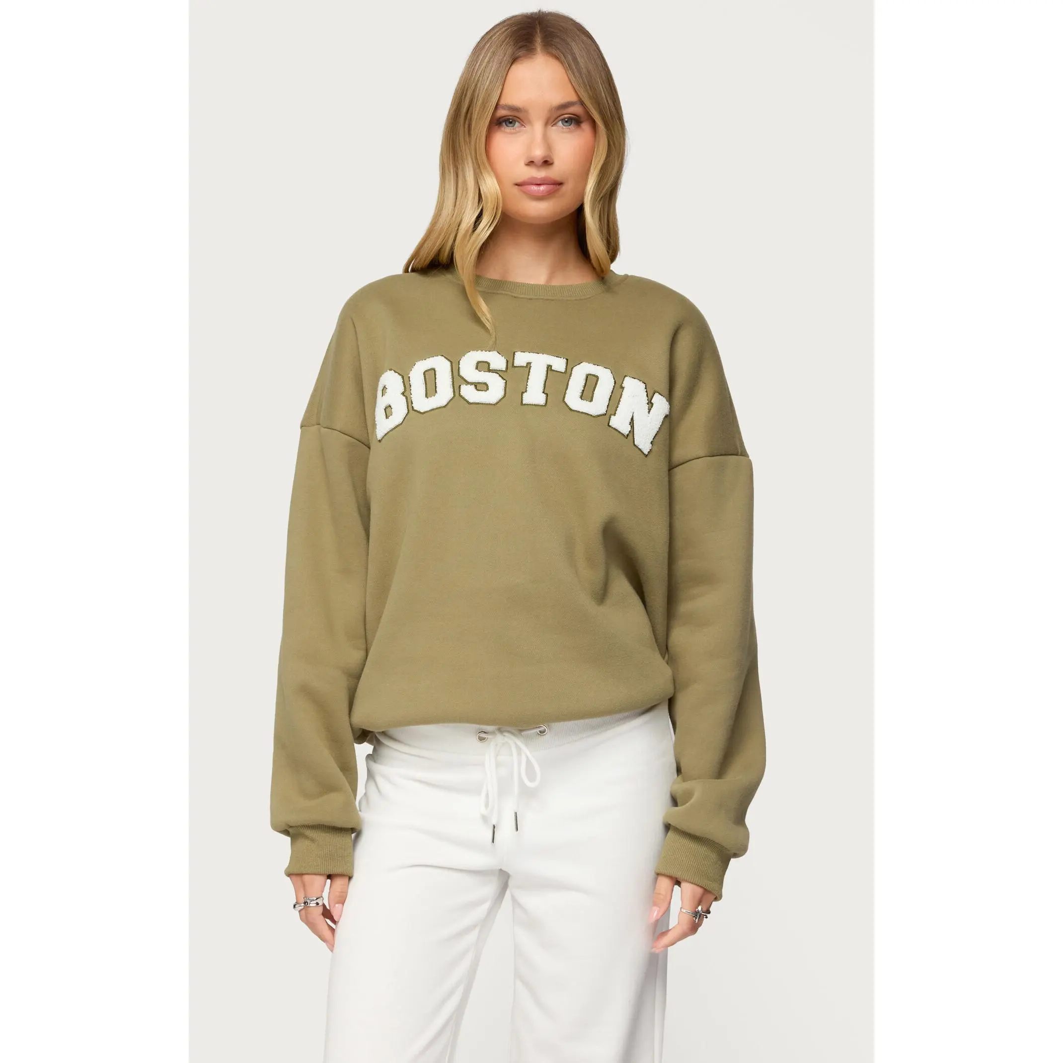 Edikted Women's Boston Girl Sweatshirt