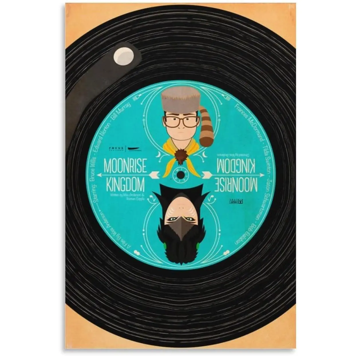 Moonrise Kingdom Canvas Poster - Quirky Wes Anderson Aesthetic, Whimsical Wall Art Decor (15) Wall Art Poster Bedroom Prints Home Decor Hanging Picture Canvas Painting Posters