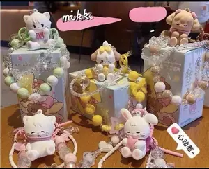 MIKKO-Sweet dreams  Plush  Phone  Strap Charm Blind Box ，Bunny Plush Dolls，Soft Furry Collectibles，Backpack or clothing decoration，Stuffed Animal