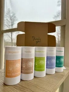 Wild Blossom Skin Care All-Natural Roll-On Lotion 2.5 oz with Shea Butter Beeswax Vitamin E Coconut Oil & Essential Oils for All Skin Types