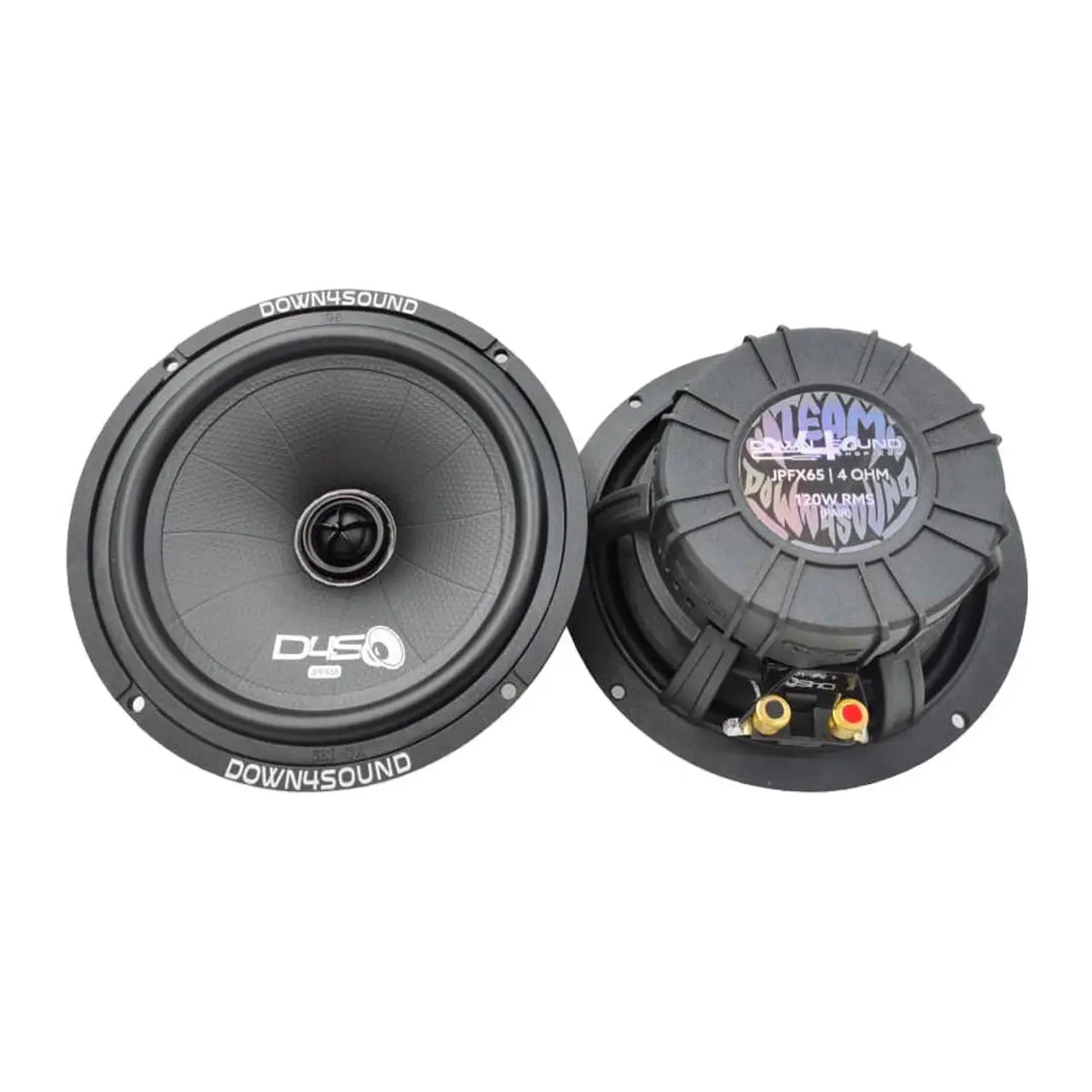 DOWN4SOUND JPFX65 - 6.5 INCH CAR AUDIO SPEAKERS - 120W RMS - PAIR
