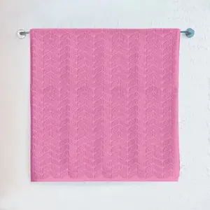 Mocassi 1-Piece Premium Turkish Cotton Braided Jumbo Towel, 35x 70 inch