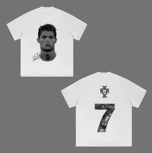 Big Head Ronaldo T-Shirt, Ronaldo 2-Sided Vintage Tee, Unisex Soccer Shirt, Sweatshirt, Graphic Tees, Menswear Womenswear Streetwear