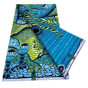 Authentic Grand Super wax 100%Cotton 6yards