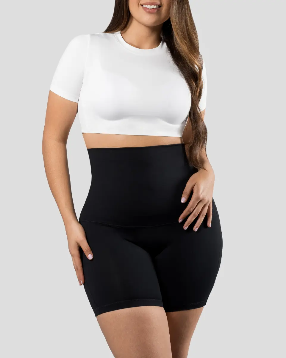 Biker Shorts Control De Abdomen